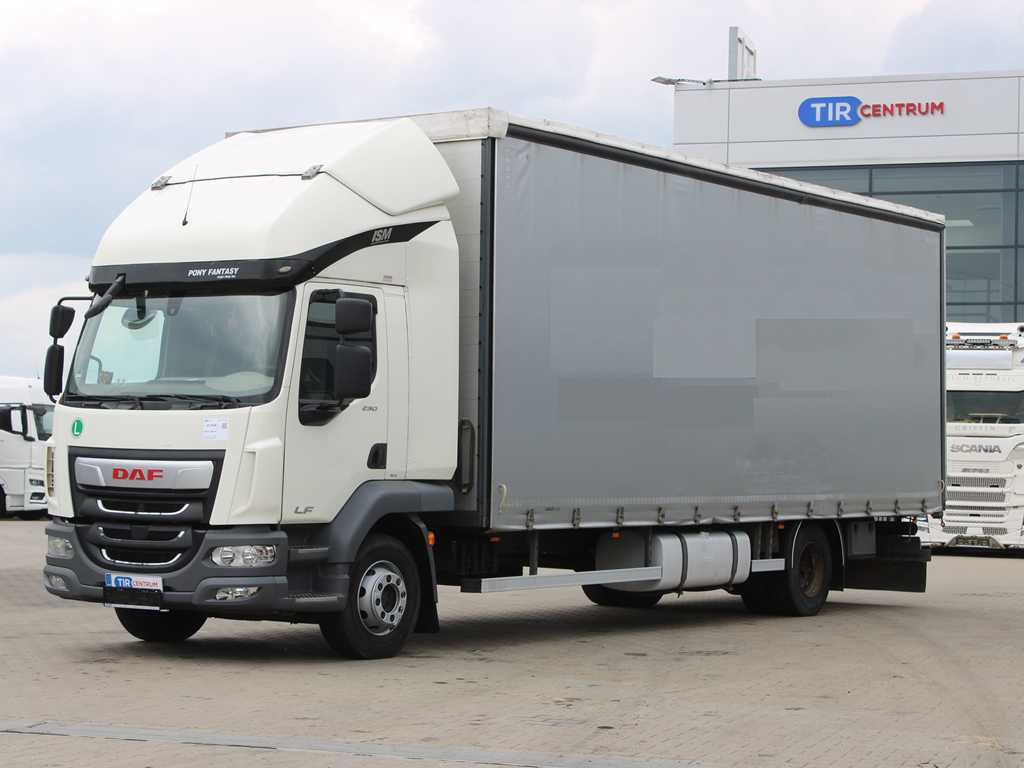 DAF LF 290 FA, EURO 6, SLEEPING BODY - Schuifzeilen vrachtwagen: afbeelding 1 DAF LF 290 FA, EURO 6, SLEEPING BODY - Schuifzeilen vrachtwagen: afbeelding 1