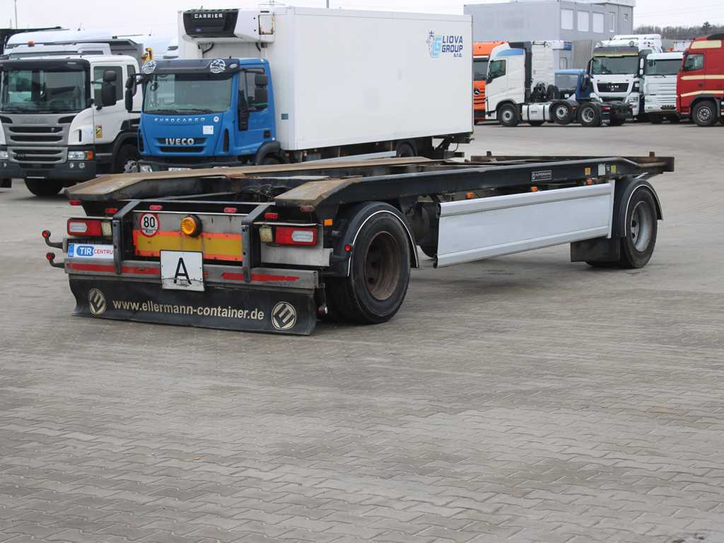 Hüffermann HAR 18.70, SAF AXLES, TIRES 80% - Haakarm/ Portaalarm aanhanger: afbeelding 4 Hüffermann HAR 18.70, SAF AXLES, TIRES 80% - Haakarm/ Portaalarm aanhanger: afbeelding 4