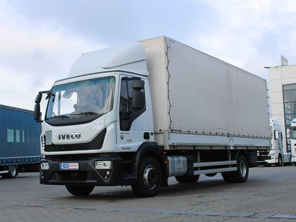 Iveco 140-280E, HYDRAULIC FRONT, SIDE BOARD, EURO 6 - Schuifzeilen vrachtwagen: afbeelding 1 Iveco 140-280E, HYDRAULIC FRONT, SIDE BOARD, EURO 6 - Schuifzeilen vrachtwagen: afbeelding 1