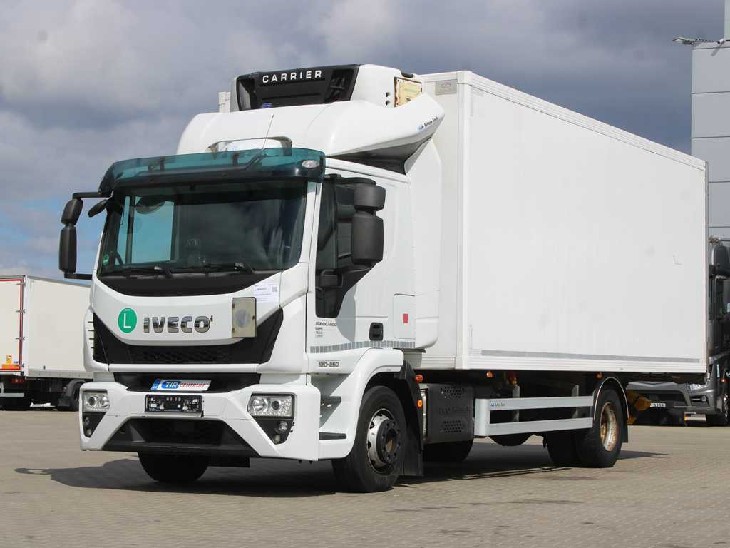Iveco EUROCARGO 120E, EURO 6, INDEPENDENT AIR CONDITIONING, CARRIER SUPRA 450 - Koelwagen vrachtwagen: afbeelding 1 Iveco EUROCARGO 120E, EURO 6, INDEPENDENT AIR CONDITIONING, CARRIER SUPRA 450 - Koelwagen vrachtwagen: afbeelding 1