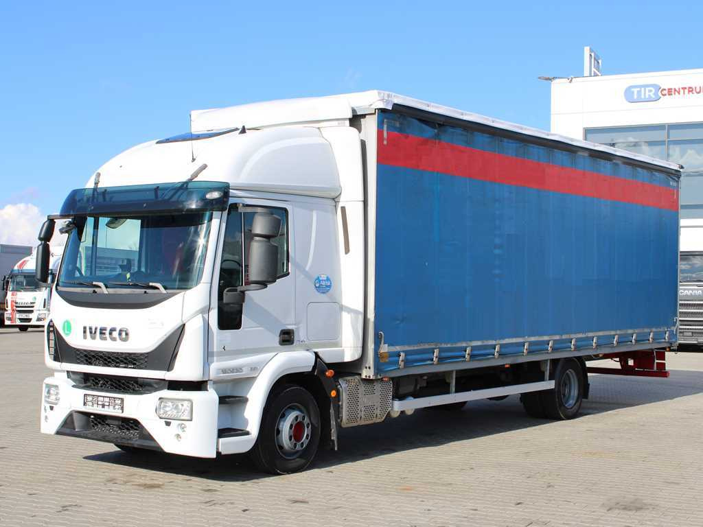 Iveco EUROCARGO 120E25, EURO 6 - Schuifzeilen vrachtwagen: afbeelding 1 Iveco EUROCARGO 120E25, EURO 6 - Schuifzeilen vrachtwagen: afbeelding 1