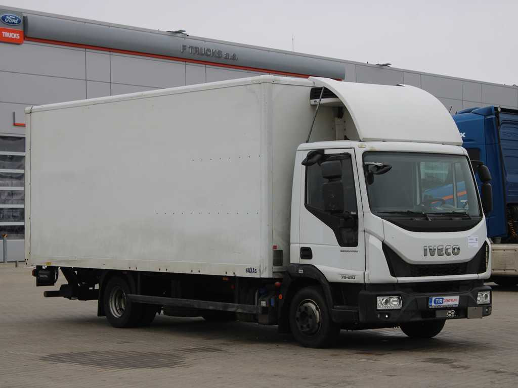 Iveco EUROCARGO 75-210, EURO 6, HYDRAULIC FRONT, CARRIER, TIRE 80% - Koelwagen vrachtwagen: afbeelding 3 Iveco EUROCARGO 75-210, EURO 6, HYDRAULIC FRONT, CARRIER, TIRE 80% - Koelwagen vrachtwagen: afbeelding 3