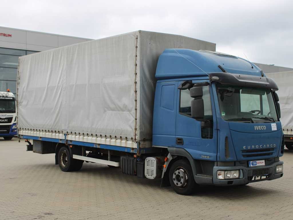 Iveco EUROCARGO 75E18, EURO 4 , PNEU 80% - Schuifzeilen vrachtwagen: afbeelding 2 Iveco EUROCARGO 75E18, EURO 4 , PNEU 80% - Schuifzeilen vrachtwagen: afbeelding 2