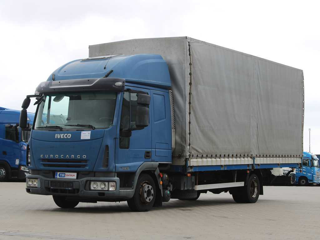 Iveco EUROCARGO 75E18, EURO 4, PNEU 80% - Schuifzeilen vrachtwagen: afbeelding 1 Iveco EUROCARGO 75E18, EURO 4, PNEU 80% - Schuifzeilen vrachtwagen: afbeelding 1