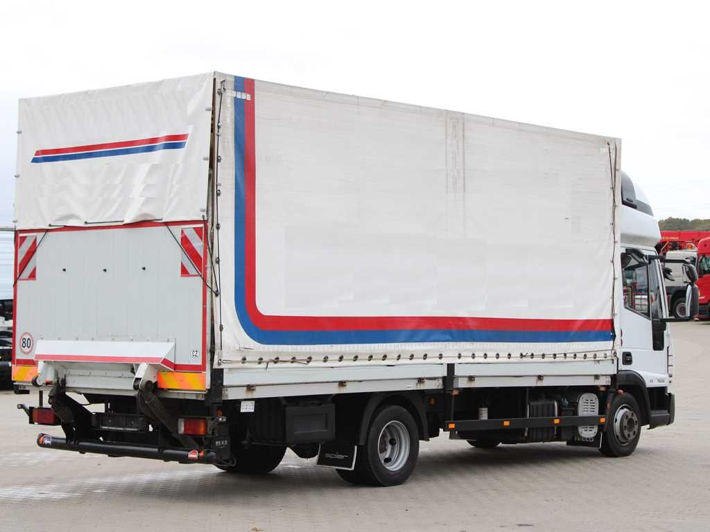 Iveco EUROCARGO 75E18, HYDRAULIC LIFT, SLEEPING CABIN Iveco EUROCARGO 75E18, TAIL LIFT, SLEEPING CABIN - Schuifzeilen vrachtwagen: afbeelding 3 Iveco EUROCARGO 75E18, HYDRAULIC LIFT, SLEEPING CABIN Iveco EUROCARGO 75E18, TAIL LIFT, SLEEPING CABIN - Schuifzeilen vrachtwagen: afbeelding 3