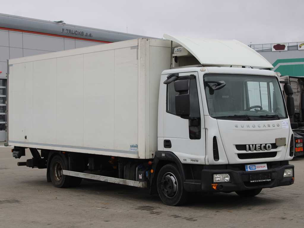 Iveco EUROCARGO 75E19, THERMO KING C - 450e, HYDRAULIC FRONT - Koelwagen vrachtwagen: afbeelding 3 Iveco EUROCARGO 75E19, THERMO KING C - 450e, HYDRAULIC FRONT - Koelwagen vrachtwagen: afbeelding 3