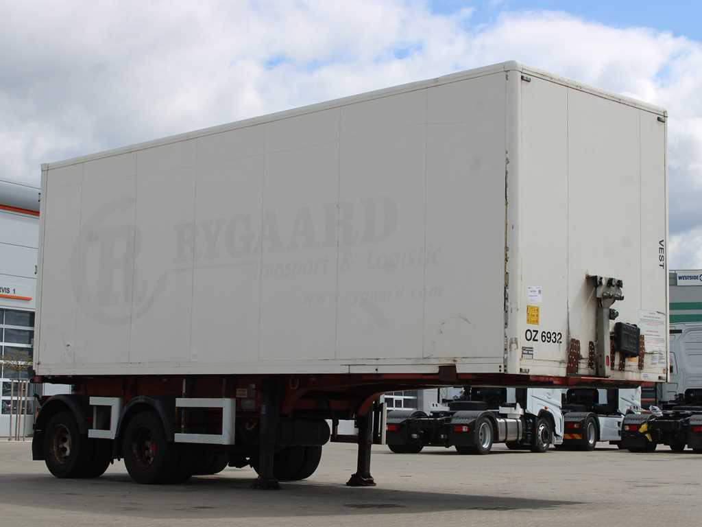 KEL-BERG E36S2, AXLES 10t, EXPANDABLE, SAF AXLES - Gesloten oplegger: afbeelding 3 KEL-BERG E36S2, AXLES 10t, EXPANDABLE, SAF AXLES - Gesloten oplegger: afbeelding 3