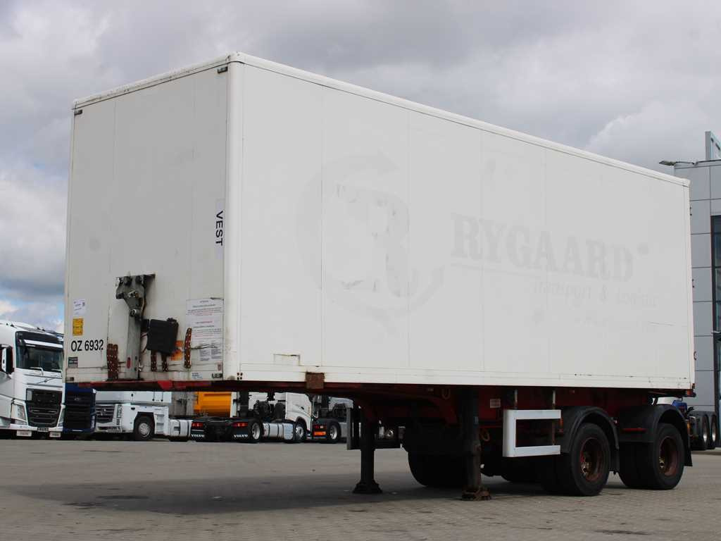 KEL-BERG E36S2, AXLES 10t, EXPANDABLE, SAF AXLES - Gesloten oplegger: afbeelding 1 KEL-BERG E36S2, AXLES 10t, EXPANDABLE, SAF AXLES - Gesloten oplegger: afbeelding 1