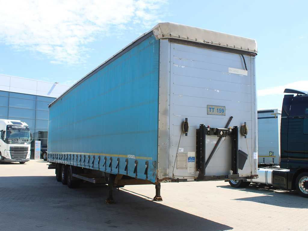 Kögel SN 24, LOWDECK, LIFT AXLE, MULTILOCK, SAF - Schuifzeiloplegger: afbeelding 3 Kögel SN 24, LOWDECK, LIFT AXLE, MULTILOCK, SAF - Schuifzeiloplegger: afbeelding 3