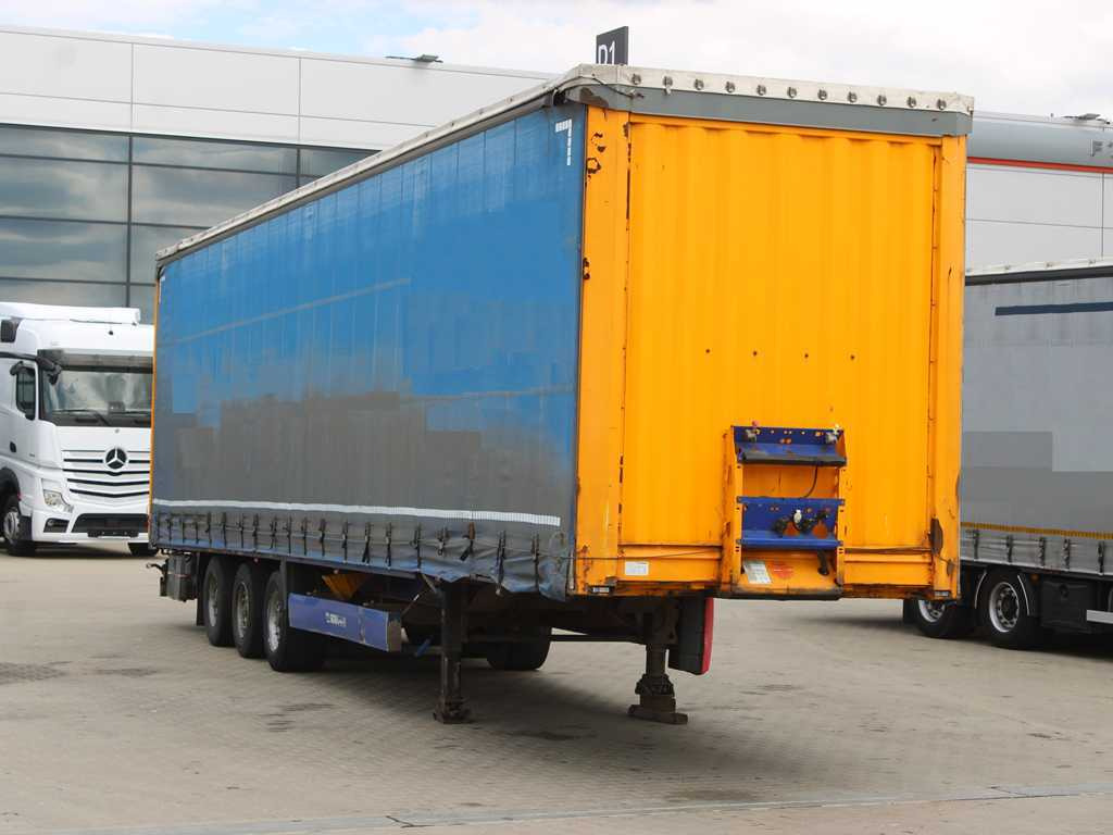 Krone SD, LIFTING AXLE, LOWDECK, LIFTING ROOF - Schuifzeiloplegger: afbeelding 3 Krone SD, LIFTING AXLE, LOWDECK, LIFTING ROOF - Schuifzeiloplegger: afbeelding 3