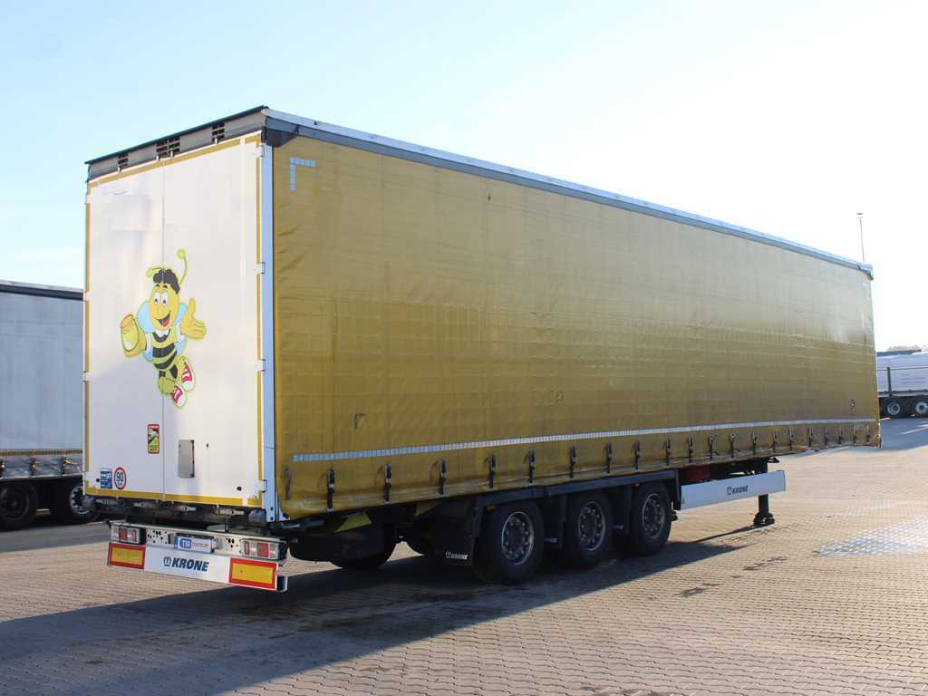 Krone SD, LIFTING AXLE, MULTILOCK, LIFTING ROOF, LOWDECK - Schuifzeiloplegger: afbeelding 4 Krone SD, LIFTING AXLE, MULTILOCK, LIFTING ROOF, LOWDECK - Schuifzeiloplegger: afbeelding 4