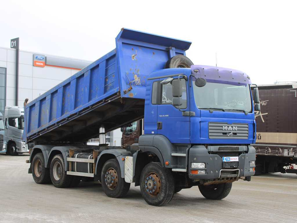 MAN TGA 41.480, 8X6, THREE SIDED, EURO 3, RETARDER, 17m³ - Kipper vrachtwagen: afbeelding 3 MAN TGA 41.480, 8X6, THREE SIDED, EURO 3, RETARDER, 17m³ - Kipper vrachtwagen: afbeelding 3