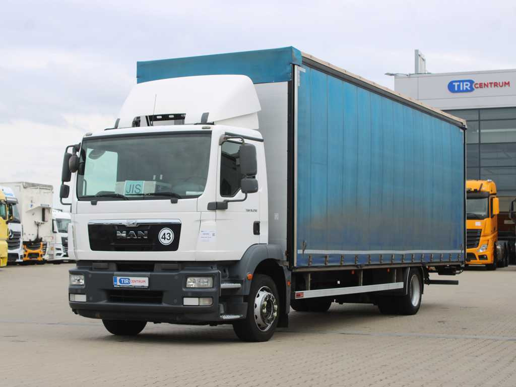 MAN TGM 18.290, EURO 5, AIR SUSPENSION - Schuifzeilen vrachtwagen: afbeelding 1 MAN TGM 18.290, EURO 5, AIR SUSPENSION - Schuifzeilen vrachtwagen: afbeelding 1