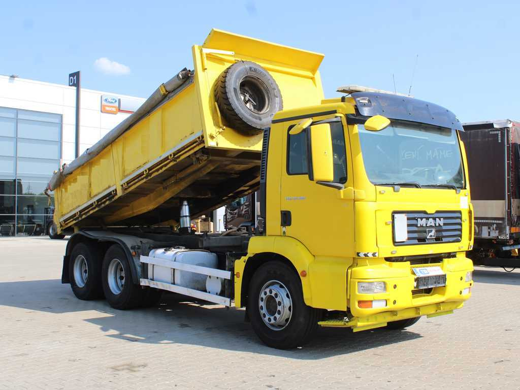 MAN TGM 26.280, EURO 4, THREE SIDED, 6X4, INDEPENDENT AIR CONDITIONING - Kipper vrachtwagen: afbeelding 3 MAN TGM 26.280, EURO 4, THREE SIDED, 6X4, INDEPENDENT AIR CONDITIONING - Kipper vrachtwagen: afbeelding 3