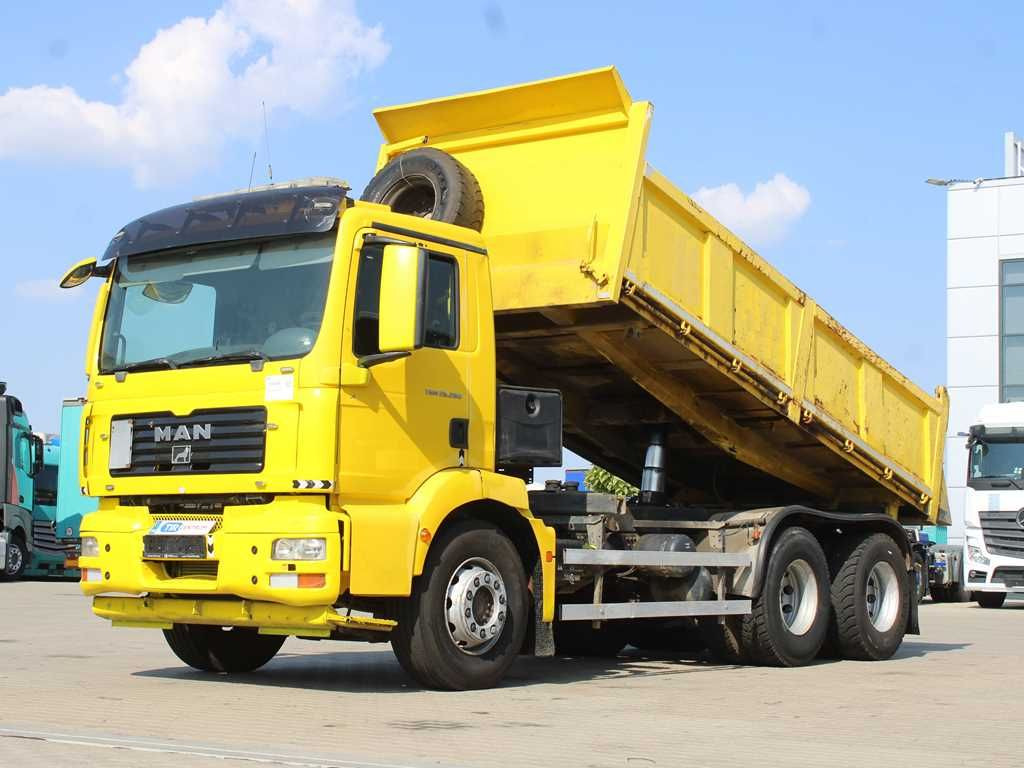 MAN TGM 26.280, THREE-SIDED,SECONDARY AIR CONDITION - Kipper vrachtwagen: afbeelding 1 MAN TGM 26.280, THREE-SIDED,SECONDARY AIR CONDITION - Kipper vrachtwagen: afbeelding 1