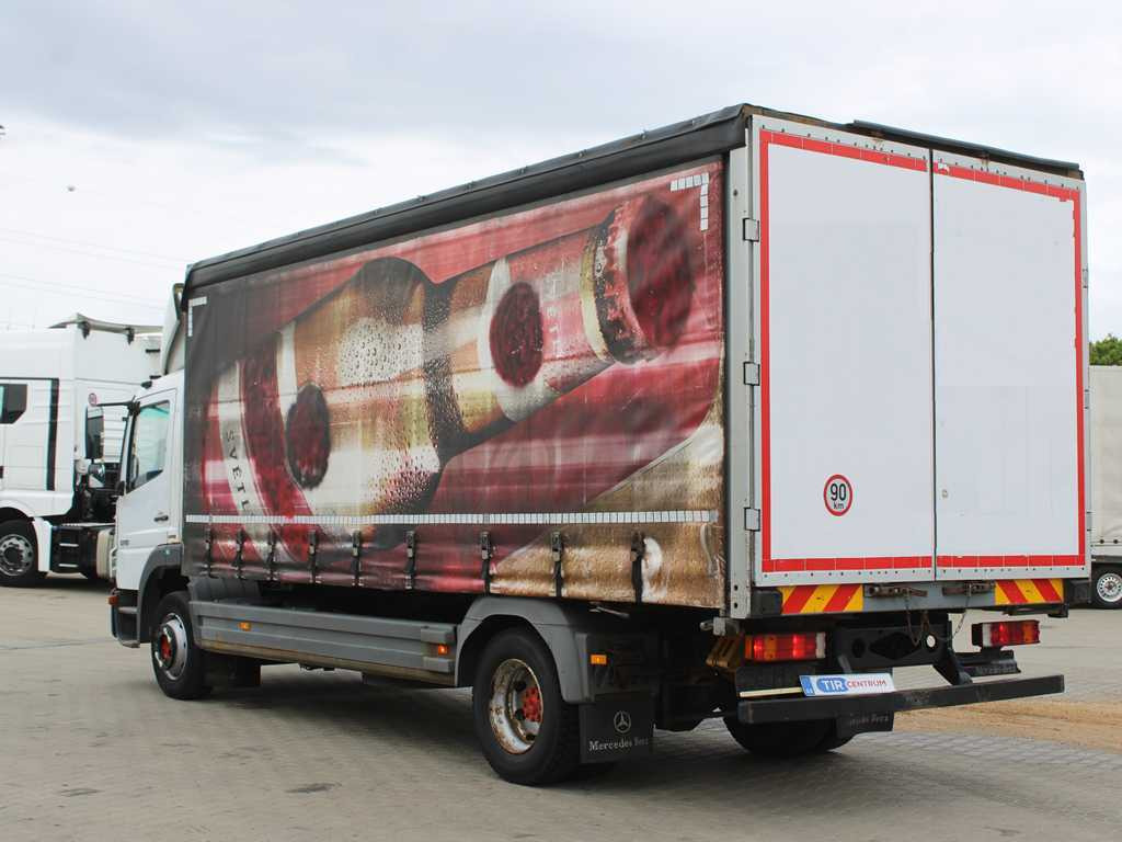 Mercedes-Benz ATEGO 1218, EURO 4 - Schuifzeilen vrachtwagen: afbeelding 5 Mercedes-Benz ATEGO 1218, EURO 4 - Schuifzeilen vrachtwagen: afbeelding 5