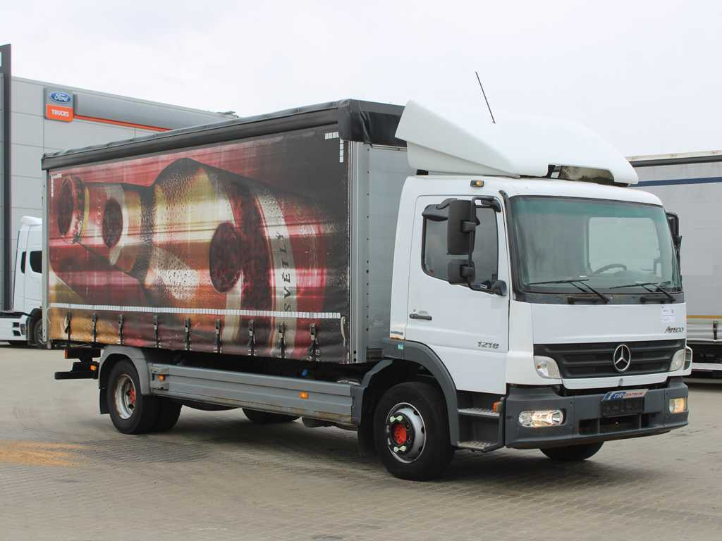 Mercedes-Benz ATEGO 1218, EURO 4 - Schuifzeilen vrachtwagen: afbeelding 3 Mercedes-Benz ATEGO 1218, EURO 4 - Schuifzeilen vrachtwagen: afbeelding 3