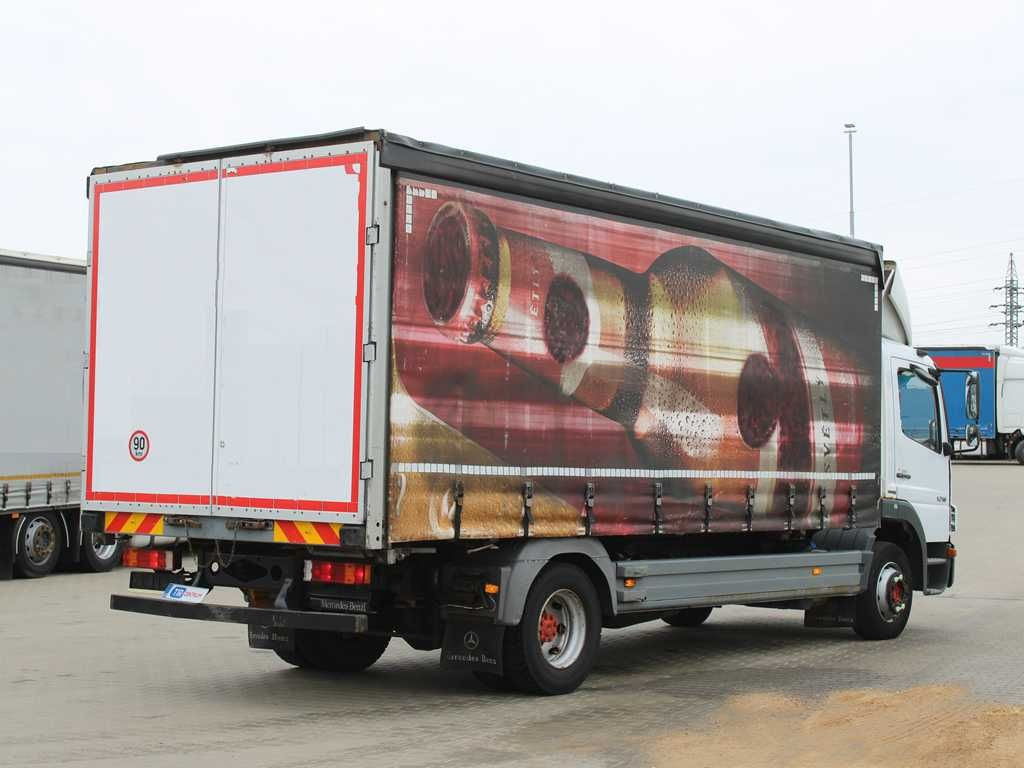 Mercedes-Benz ATEGO 1218, EURO 4 - Schuifzeilen vrachtwagen: afbeelding 3 Mercedes-Benz ATEGO 1218, EURO 4 - Schuifzeilen vrachtwagen: afbeelding 3