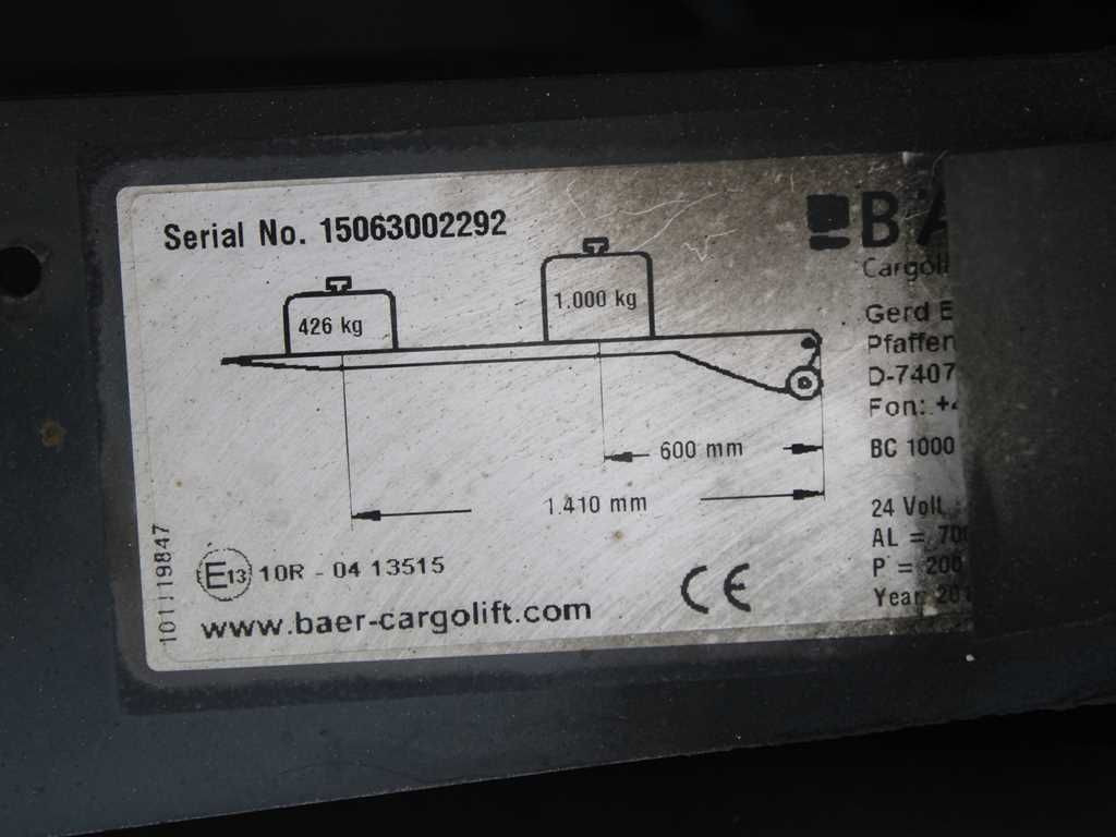 Leasing  Mercedes-Benz ATEGO 816, EURO 5, TAIL LIFT, SIDEWALLS Mercedes-Benz ATEGO 816, EURO 5, TAIL LIFT, SIDEWALLS: afbeelding 7