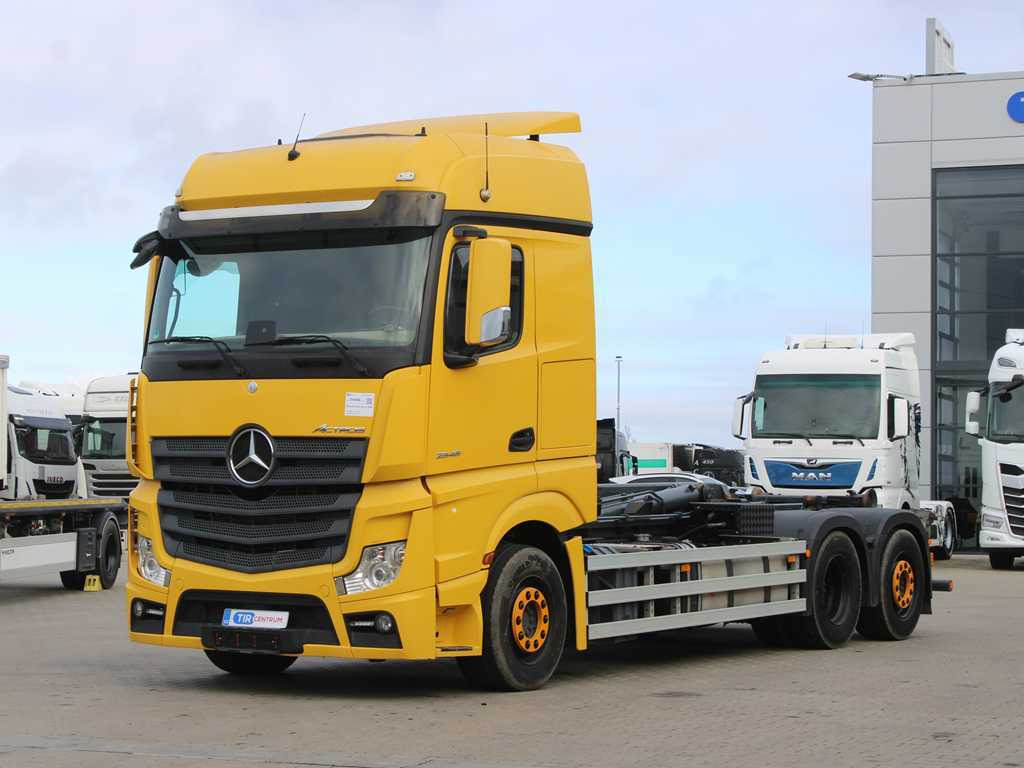 Mercedes-Benz Actros 2548, 6X2, EURO 6, RETARDER, INDEPENDENT AIR CONDITIONING, NAVIGATION - Haakarmsysteem vrachtwagen: afbeelding 1 Mercedes-Benz Actros 2548, 6X2, EURO 6, RETARDER, INDEPENDENT AIR CONDITIONING, NAVIGATION - Haakarmsysteem vrachtwagen: afbeelding 1