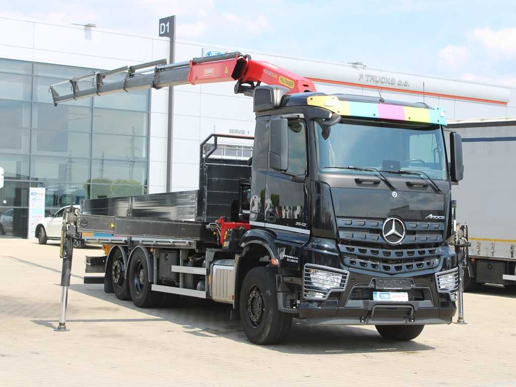 Mercedes-Benz Arocs 2542, 6X2, EURO 6, CAMERA, PALFINGER PK 24 - Kraanwagen: afbeelding 2 Mercedes-Benz Arocs 2542, 6X2, EURO 6, CAMERA, PALFINGER PK 24 - Kraanwagen: afbeelding 2