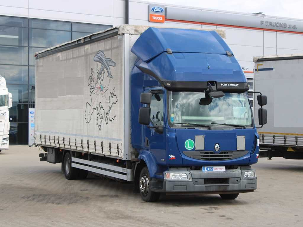 Renault MIDLUM 220.12, EURO 5, TAIL LIFT - Schuifzeilen vrachtwagen: afbeelding 2 Renault MIDLUM 220.12, EURO 5, TAIL LIFT - Schuifzeilen vrachtwagen: afbeelding 2