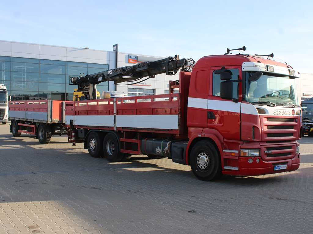 Scania R380,EURO 3,6X2,LIFTING AXLE,HIAB 166K + KOGEL - Kraanwagen, Vrachtwagen met open laadbak: afbeelding 2 Scania R380,EURO 3,6X2,LIFTING AXLE,HIAB 166K + KOGEL - Kraanwagen, Vrachtwagen met open laadbak: afbeelding 2