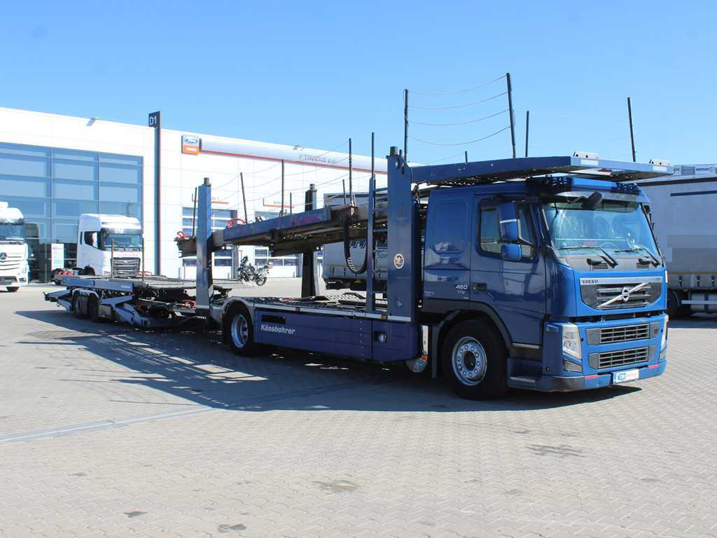 Volvo FM 460, EURO 5 EEV, VEB +, + KÄSSBOHRER APT 012 VAK ( 2000 ) - Autovrachtwagen vrachtwagen: afbeelding 3 Volvo FM 460, EURO 5 EEV, VEB +, + KÄSSBOHRER APT 012 VAK ( 2000 ) - Autovrachtwagen vrachtwagen: afbeelding 3