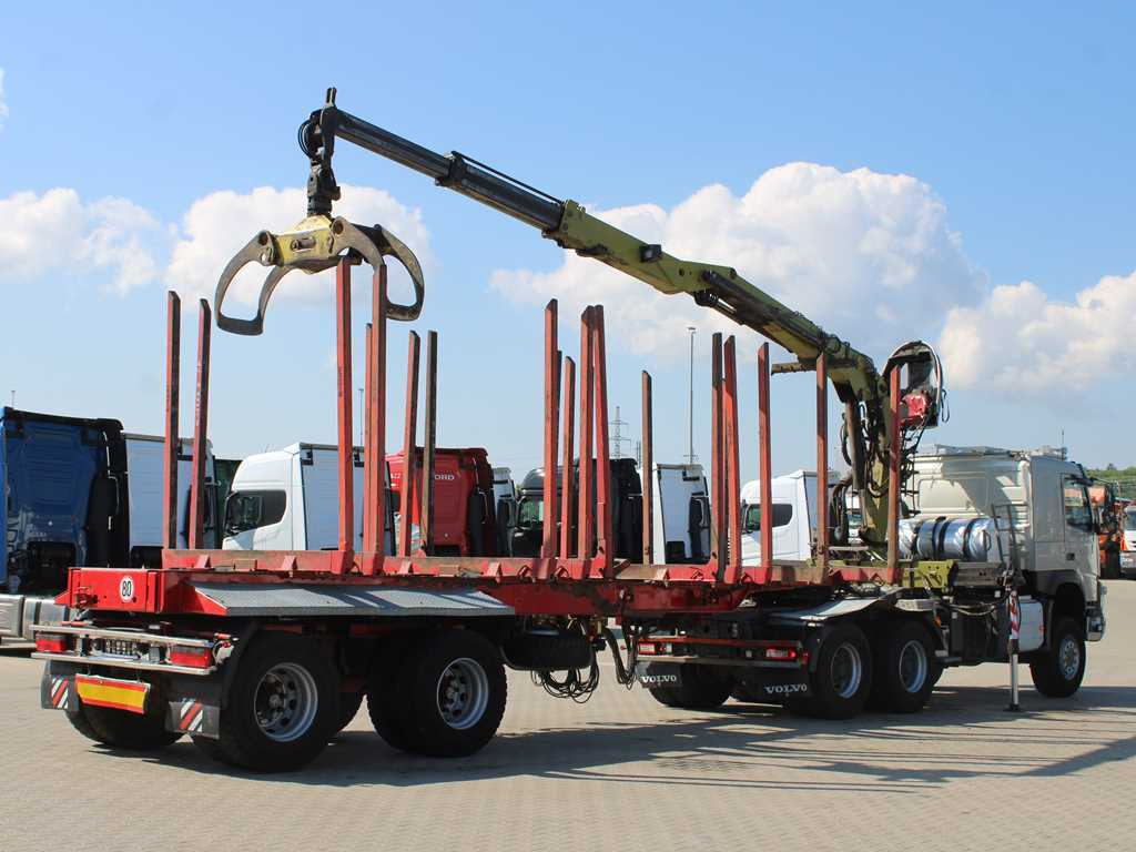 Volvo FMX 500, 6X6, LOGLIFT F265Z95 + DOLL trailer (2007) - Houttransport, Kraanwagen: afbeelding 5 Volvo FMX 500, 6X6, LOGLIFT F265Z95 + DOLL trailer (2007) - Houttransport, Kraanwagen: afbeelding 5