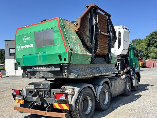 Bosbouwmachine, Vrachtwagen MAN TGS 35.540 8x4  mit Komptech-Zusatzeinheit: afbeelding 10