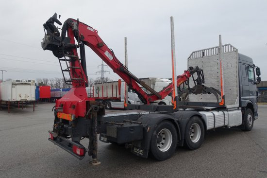 DAF FAT XF 510 mit Penz Ladekran 15Z8.70 inkl. Holzgreifer 6x4 - Houttransport: afbeelding 4 DAF FAT XF 510 mit Penz Ladekran 15Z8.70 inkl. Holzgreifer 6x4 - Houttransport: afbeelding 4
