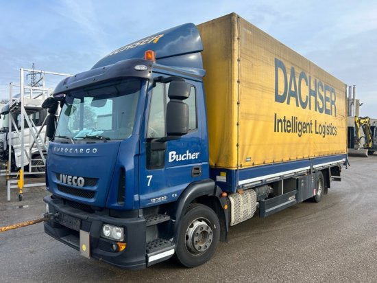 Iveco Eurocargo 120E22 Plane, Schalter LBW, Engine damage - Schuifzeilen vrachtwagen: afbeelding 1 Iveco Eurocargo 120E22 Plane, Schalter LBW, Engine damage - Schuifzeilen vrachtwagen: afbeelding 1