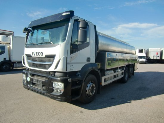 Iveco Stralis AD 260 SYS Milchtankwagen, Tankaufbau, ,Lenkachse + Liftachse, Retarder, 3 Kammern zu 5300l - Tankwagen: afbeelding 1 Iveco Stralis AD 260 SYS Milchtankwagen, Tankaufbau, ,Lenkachse + Liftachse, Retarder, 3 Kammern zu 5300l - Tankwagen: afbeelding 1