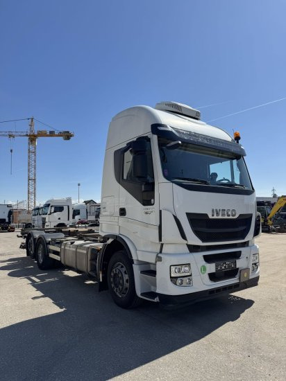 Iveco Stralis AS260SY LBW BDF, Automatik, E6, Standklkima - Containertransporter/ Wissellaadbak vrachtwagen: afbeelding 3 Iveco Stralis AS260SY LBW BDF, Automatik, E6, Standklkima - Containertransporter/ Wissellaadbak vrachtwagen: afbeelding 3