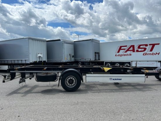 Krone 1-Achs Lafette BPW-Achse, Heckabstützung - Containertransporter/ Wissellaadbak aanhangwagen: afbeelding 5 Krone 1-Achs Lafette BPW-Achse, Heckabstützung - Containertransporter/ Wissellaadbak aanhangwagen: afbeelding 5