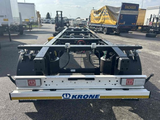 Krone AZW 18, Lafette, Krone-Achsen, Neu - Containertransporter/ Wissellaadbak aanhangwagen: afbeelding 5 Krone AZW 18, Lafette, Krone-Achsen, Neu - Containertransporter/ Wissellaadbak aanhangwagen: afbeelding 5