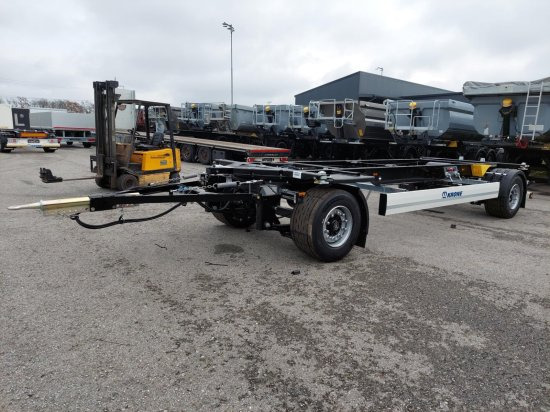 Krone AZW 18, Maxilafette, Verstelldeichsel - Containertransporter/ Wissellaadbak aanhangwagen: afbeelding 3 Krone AZW 18, Maxilafette, Verstelldeichsel - Containertransporter/ Wissellaadbak aanhangwagen: afbeelding 3