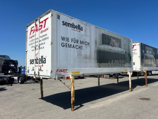 Krone DryBox Koffer WK 7.3 STG (6 Stück) 7,45 Meter Gesamtlänge - Containertransporter/ Wissellaadbak aanhangwagen: afbeelding 2 Krone DryBox Koffer WK 7.3 STG (6 Stück) 7,45 Meter Gesamtlänge - Containertransporter/ Wissellaadbak aanhangwagen: afbeelding 2