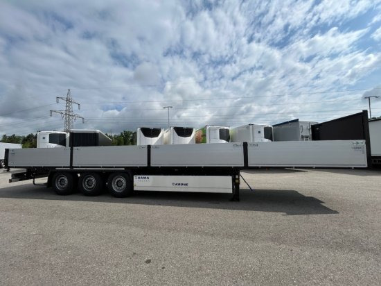 Krone Profi Liner SDP 27 Baustoff Auflieger Neu, 1-A Liftachse, mehrere Einheiten vorhanden - Open bak met boorden oplegger: afbeelding 4 Krone Profi Liner SDP 27 Baustoff Auflieger Neu, 1-A Liftachse, mehrere Einheiten vorhanden - Open bak met boorden oplegger: afbeelding 4