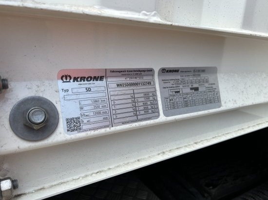 Krone SDK27 Dryliner Koffer Auflieger, Zurschienen, Mehrere Einheiten verfügbar - Gesloten oplegger: afbeelding 5 Krone SDK27 Dryliner Koffer Auflieger, Zurschienen, Mehrere Einheiten verfügbar - Gesloten oplegger: afbeelding 5