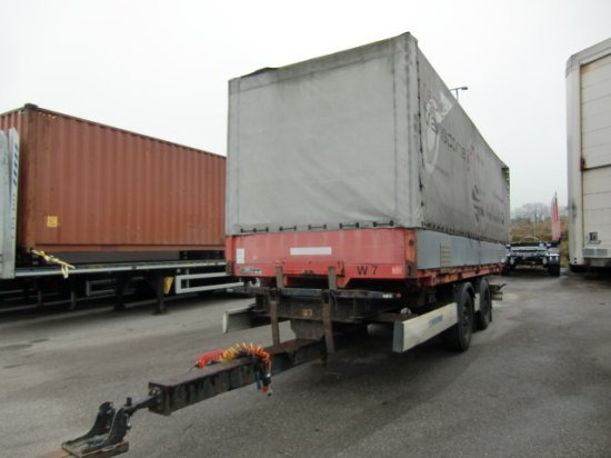 Krone ZZ/DC07 Tandem-Lafette, Standard, BPW-Achsen, Heckabstützung ohne Container - Containertransporter/ Wissellaadbak aanhangwagen: afbeelding 1 Krone ZZ/DC07 Tandem-Lafette, Standard, BPW-Achsen, Heckabstützung ohne Container - Containertransporter/ Wissellaadbak aanhangwagen: afbeelding 1