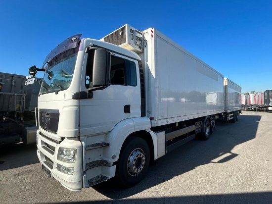 MAN TGS 26.360 6x2 LL, Tiefkühlkoffer Intarder, Liftachse ohne Anhänger - Koelwagen vrachtwagen: afbeelding 1 MAN TGS 26.360 6x2 LL, Tiefkühlkoffer Intarder, Liftachse ohne Anhänger - Koelwagen vrachtwagen: afbeelding 1