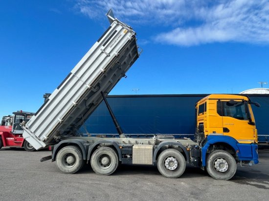 Kipper vrachtwagen MAN TGS 35.430 3-Seitenkipper, 8x4 ,Meiller-Kipper, Schaltgetriebe: afbeelding 7