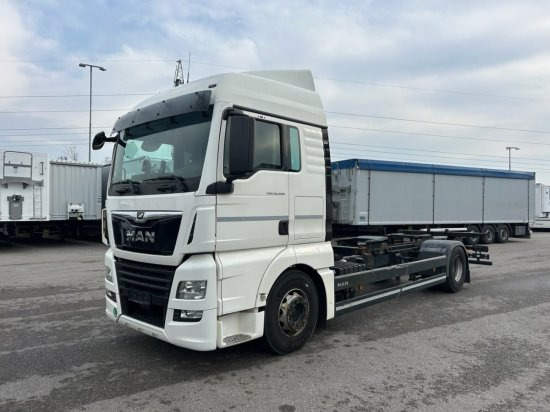 MAN TGX 18.460 XLX, 4x2, Euro 6, Standklima - Containertransporter/ Wissellaadbak vrachtwagen: afbeelding 1 MAN TGX 18.460 XLX, 4x2, Euro 6, Standklima - Containertransporter/ Wissellaadbak vrachtwagen: afbeelding 1