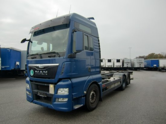 MAN TGX 26.440 BDF, XXL, Retarder, Automatik, E6, Liftachse, - Containertransporter/ Wissellaadbak vrachtwagen: afbeelding 1 MAN TGX 26.440 BDF, XXL, Retarder, Automatik, E6, Liftachse, - Containertransporter/ Wissellaadbak vrachtwagen: afbeelding 1