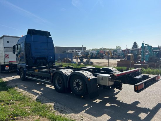 MAN TGX 26.440 XLX 6x2 Liftachse, Retarder, Euro 6, Motorschaden - Containertransporter/ Wissellaadbak vrachtwagen: afbeelding 3 MAN TGX 26.440 XLX 6x2 Liftachse, Retarder, Euro 6, Motorschaden - Containertransporter/ Wissellaadbak vrachtwagen: afbeelding 3