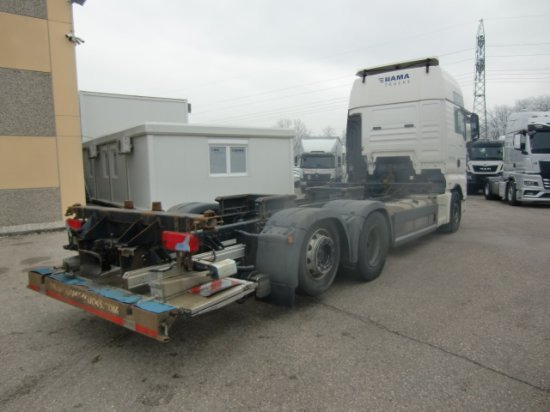 MAN TGX 26.460 XXL 6x2 Liftachse Euro 6 Unterfaltbühne - Containertransporter/ Wissellaadbak vrachtwagen: afbeelding 4 MAN TGX 26.460 XXL 6x2 Liftachse Euro 6 Unterfaltbühne - Containertransporter/ Wissellaadbak vrachtwagen: afbeelding 4