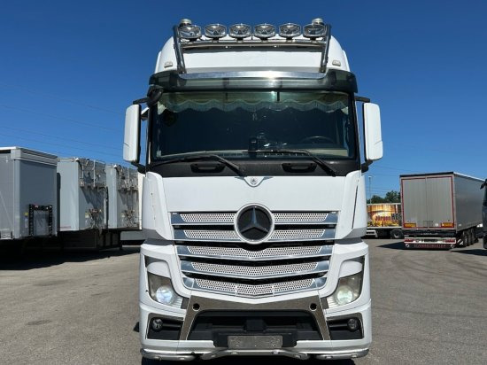 Mercedes-Benz Actros 2545 L 6x2, Retarder, Pritsche, Hiab XS 166 D-4 PRO, E5 - Vrachtwagen met open laadbak, Kraanwagen: afbeelding 2 Mercedes-Benz Actros 2545 L 6x2, Retarder, Pritsche, Hiab XS 166 D-4 PRO, E5 - Vrachtwagen met open laadbak, Kraanwagen: afbeelding 2