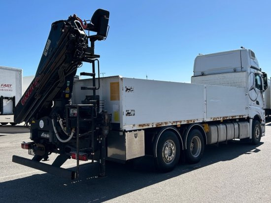 Mercedes-Benz Actros 2545 L 6x2, Retarder, Pritsche, Hiab XS 166 D-4 PRO, E5 - Vrachtwagen met open laadbak, Kraanwagen: afbeelding 5 Mercedes-Benz Actros 2545 L 6x2, Retarder, Pritsche, Hiab XS 166 D-4 PRO, E5 - Vrachtwagen met open laadbak, Kraanwagen: afbeelding 5