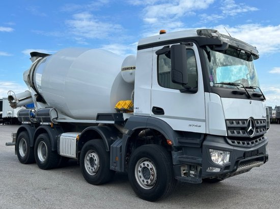 Mercedes-Benz Arocs 3743, 8x4 Betonmischer, Euro 6, 9m³ Liebherr Mischer - Betonmixer: afbeelding 2 Mercedes-Benz Arocs 3743, 8x4 Betonmischer, Euro 6, 9m³ Liebherr Mischer - Betonmixer: afbeelding 2